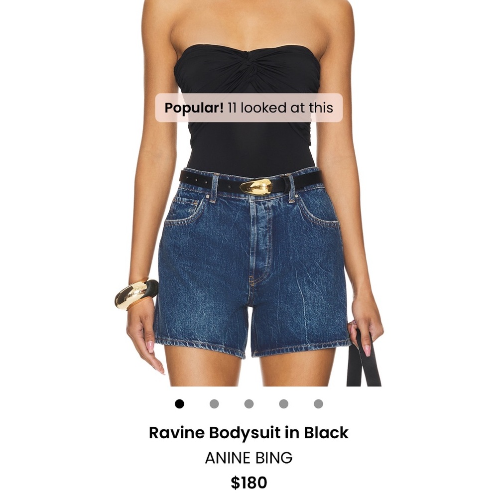 NWT Anine Bing Ravine Bodysuit